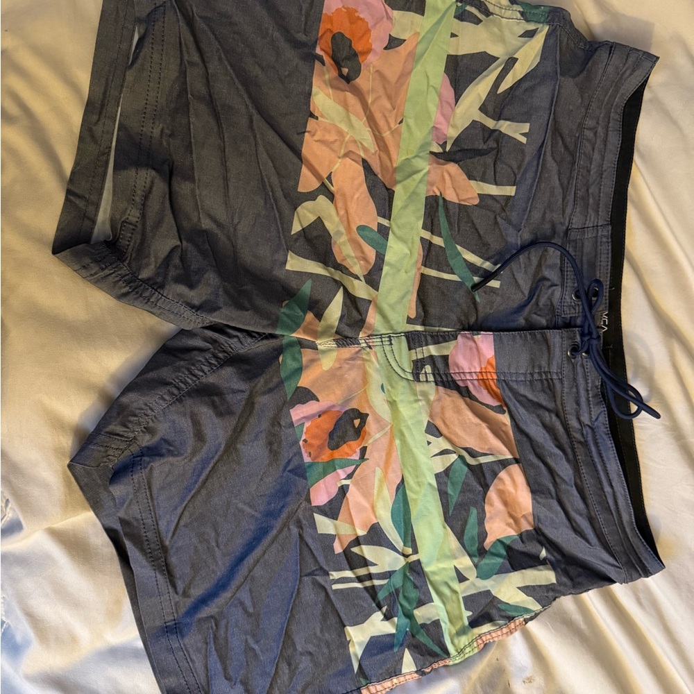 Floral Patterned Swim Shorts